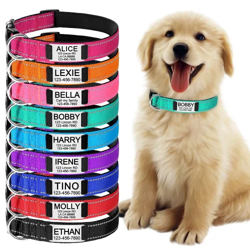 Adjustable Reflective Dog Collar