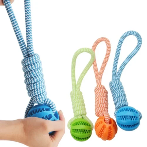 Pet Tooth Cleaning Ball Toy